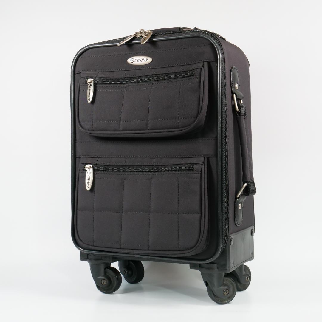 美品✨ スワニー SWANY キャリーバッグ ウォーキングバッグ ブラック 4輪