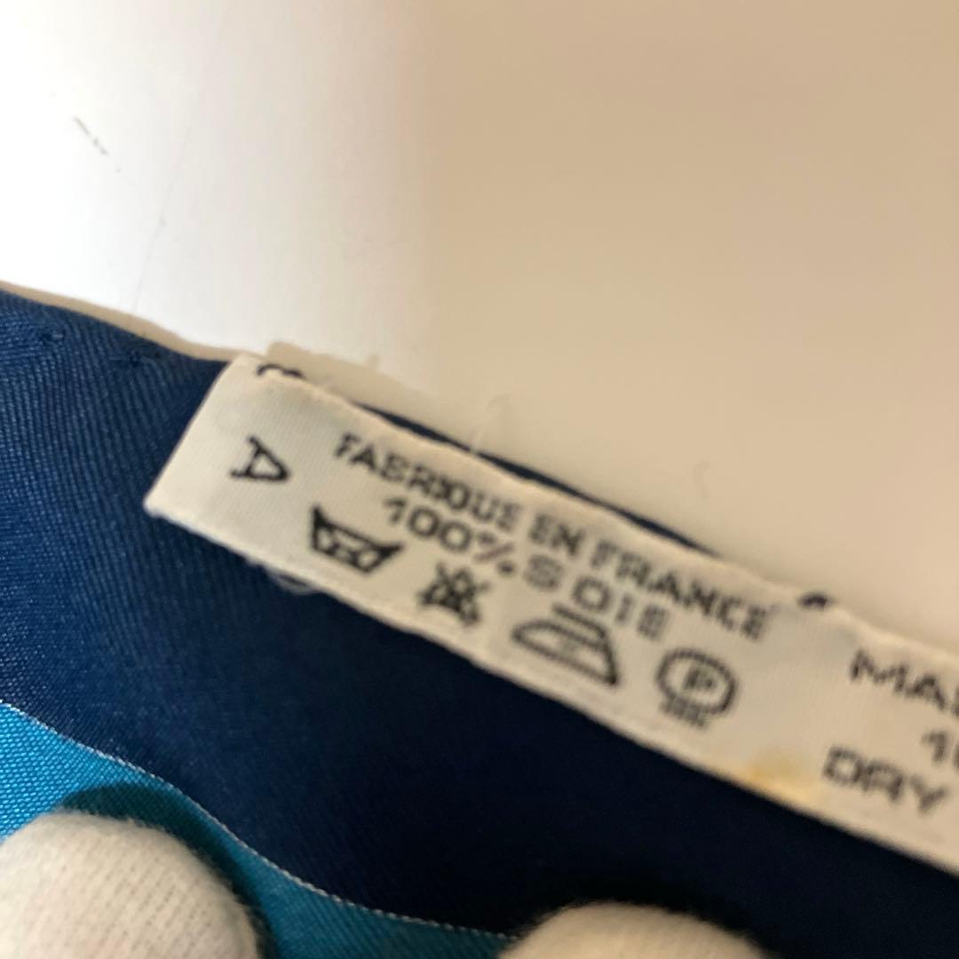 E100 HERMES エルメス カレ 90 KOSMIMA 宇宙 スカーフ