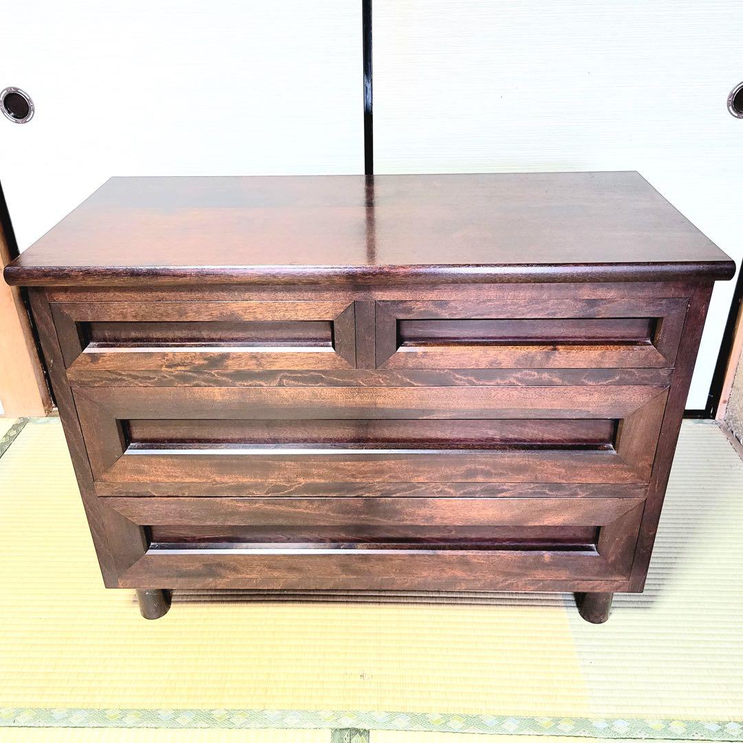 松本民芸家具 ミズメザクラ キャビネット