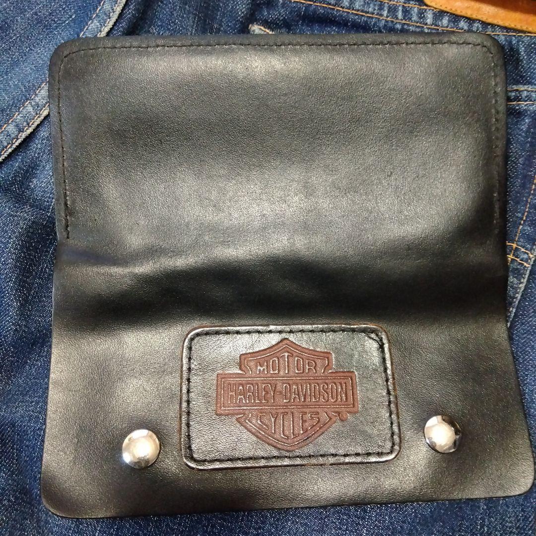 ハーレーダビッドソン トラッカーウォレット ブラック