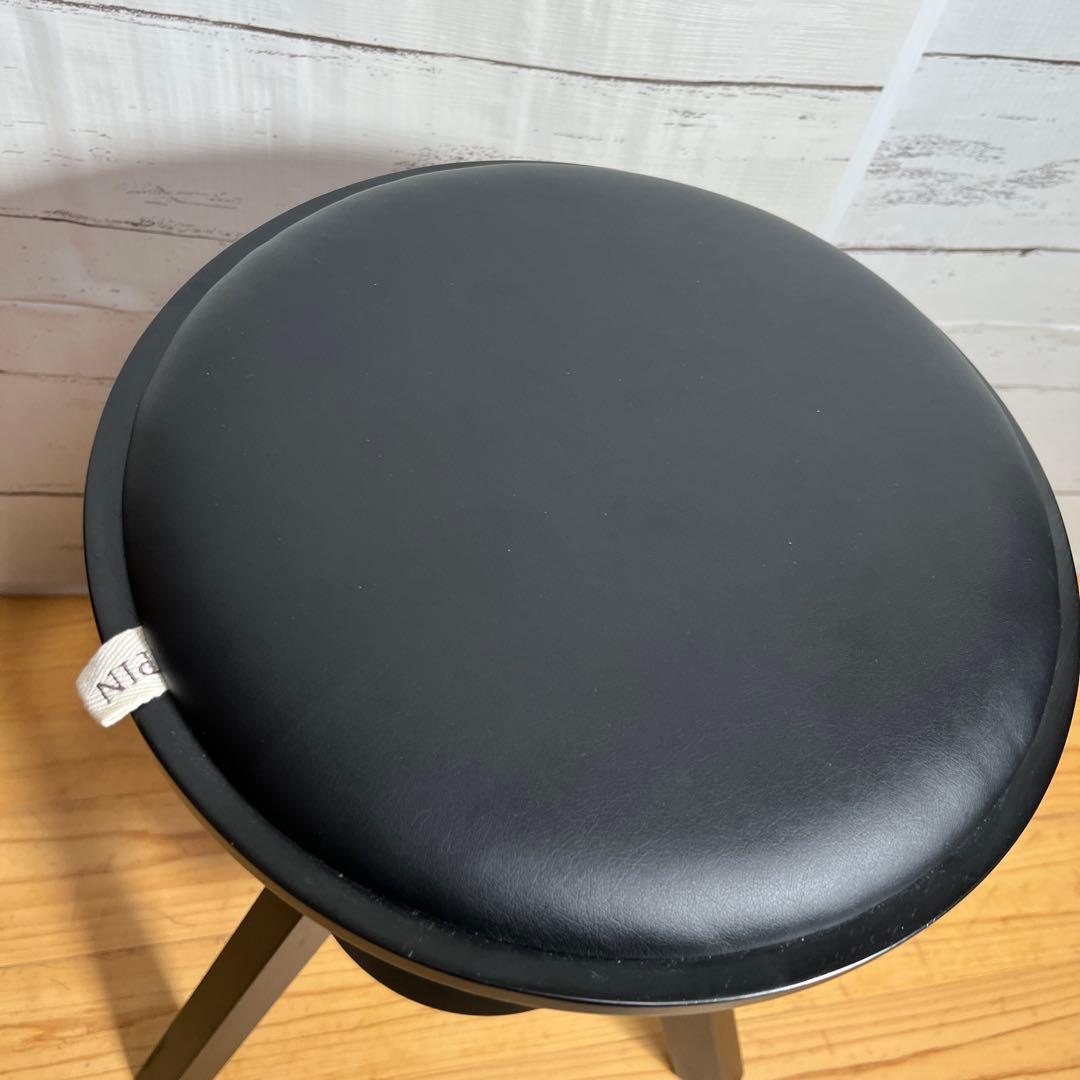 広松木工　LUME スツール　回転式　サイドテーブル　ミニクッション