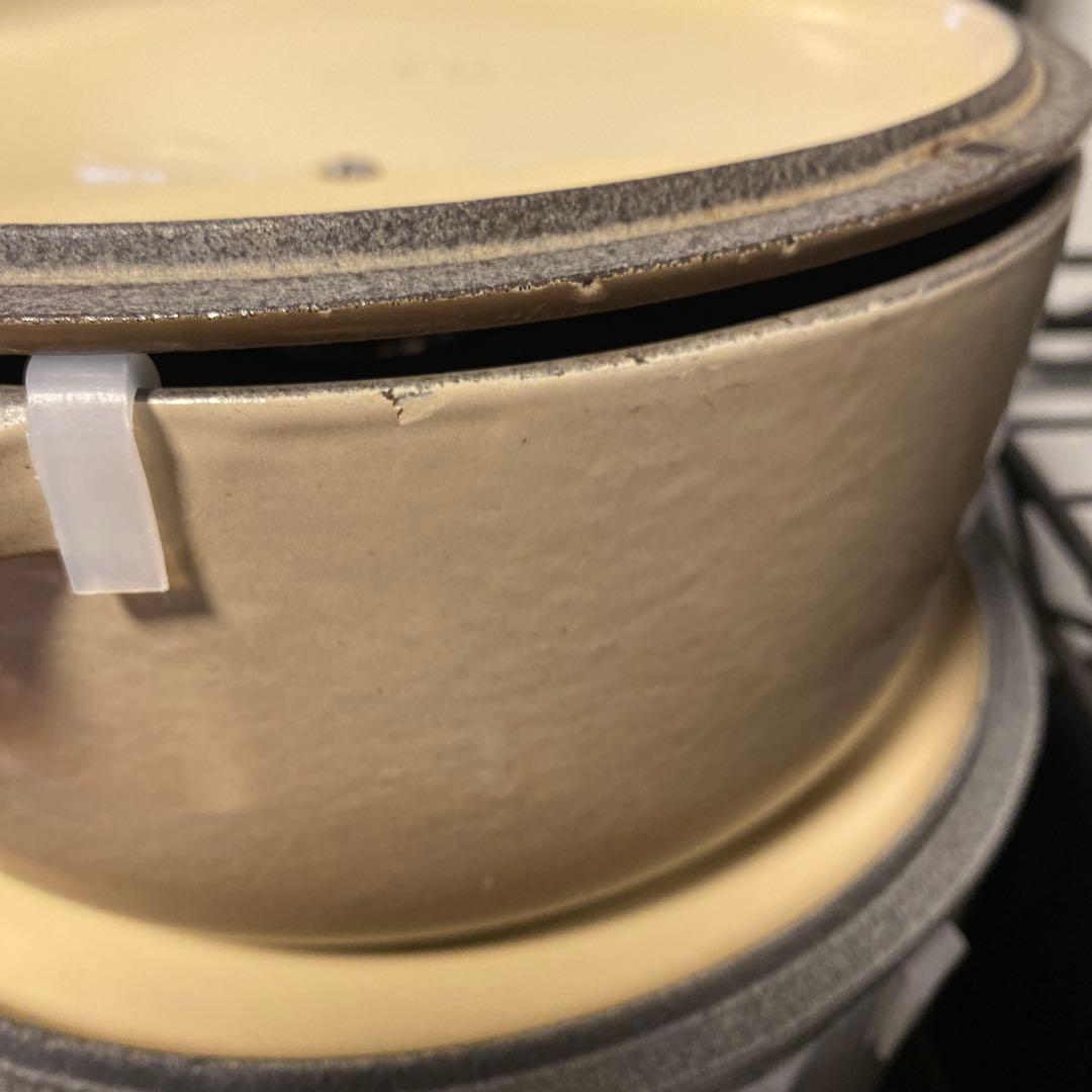 ルクルーゼ　LE CREUSET ココットロンド　20 リネン