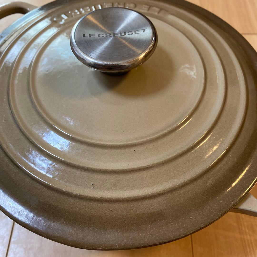 ルクルーゼ　LE CREUSET ココットロンド　20 リネン