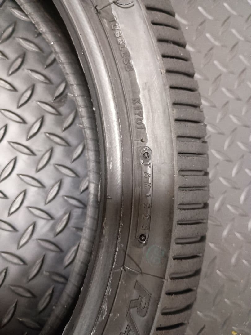 BRIDGESTONE W01前後セット　レインタイヤ