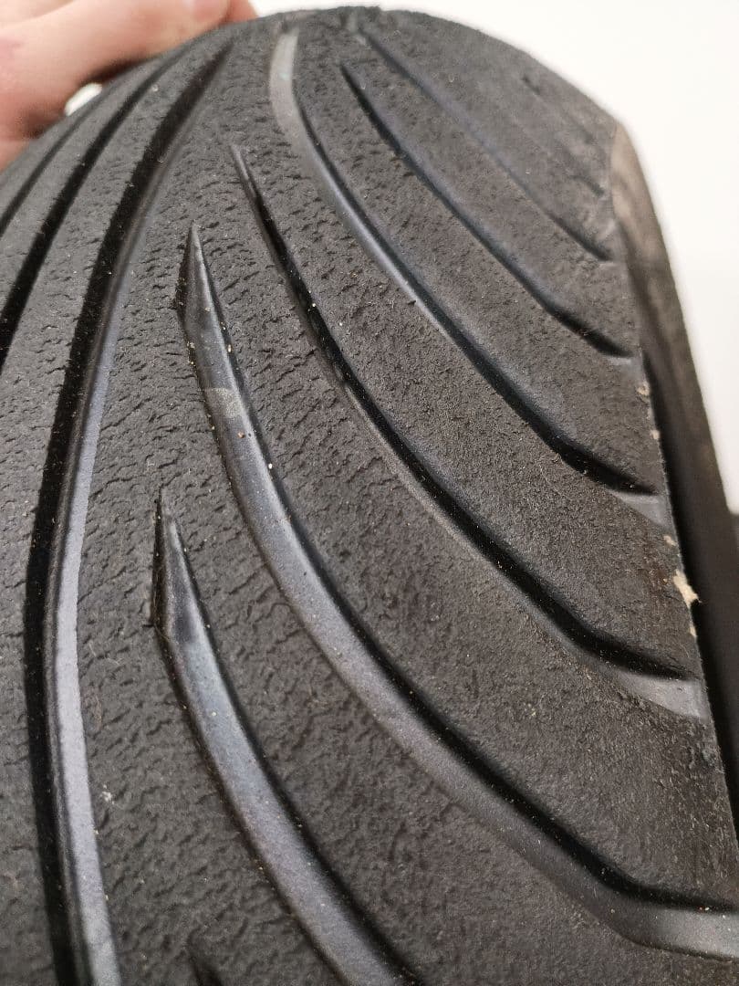 BRIDGESTONE W01前後セット　レインタイヤ