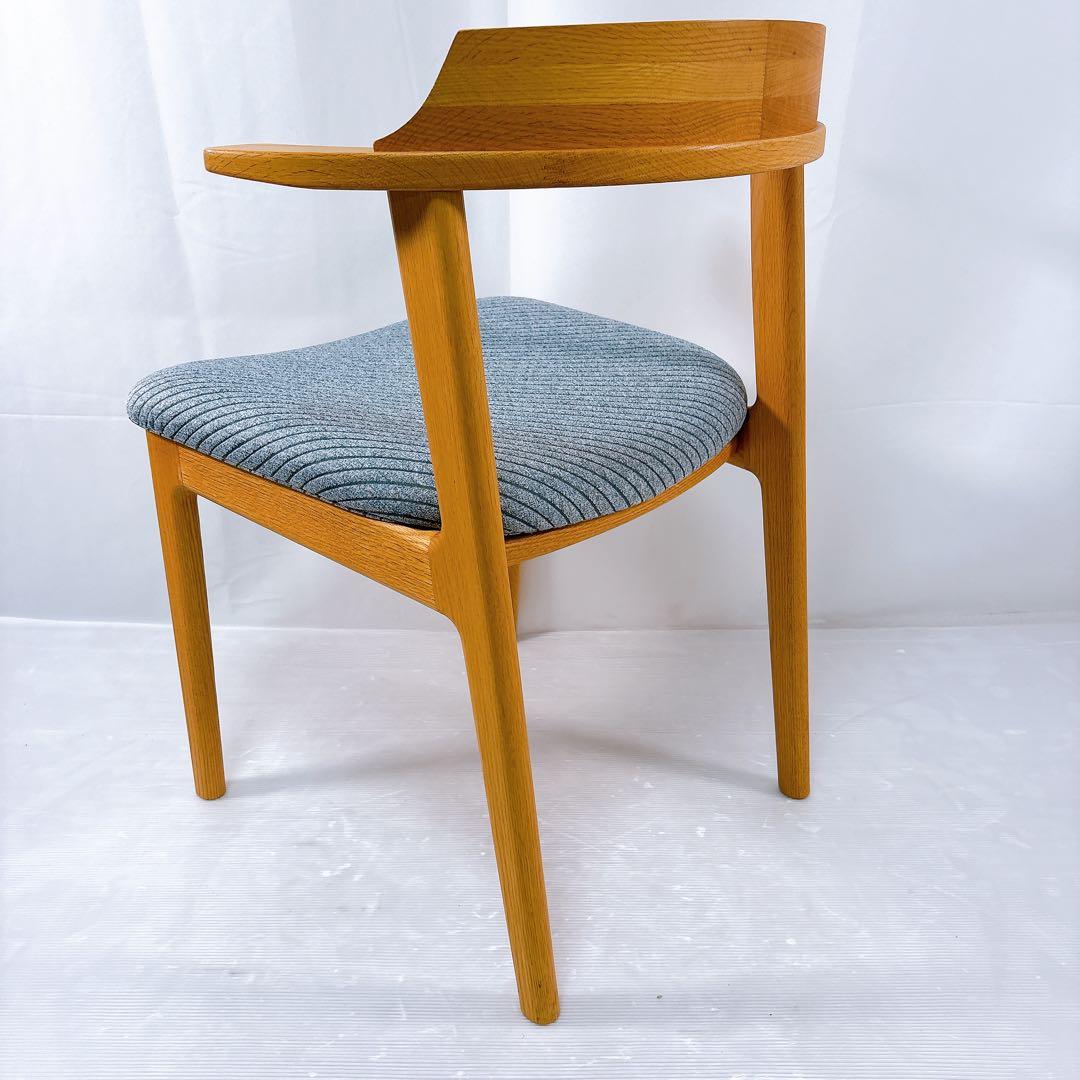 【極美品】ナガノインテリア ダイニングチェア アームチェア DC355