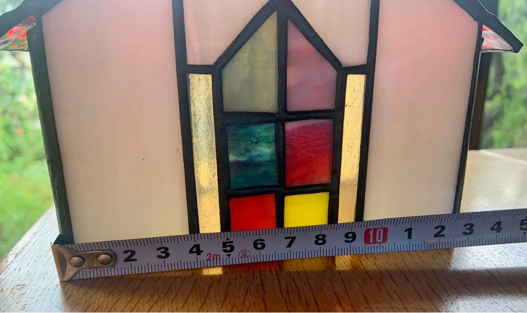 ステンドグラスのおうち•教会　愛の手仕事　美術工芸品