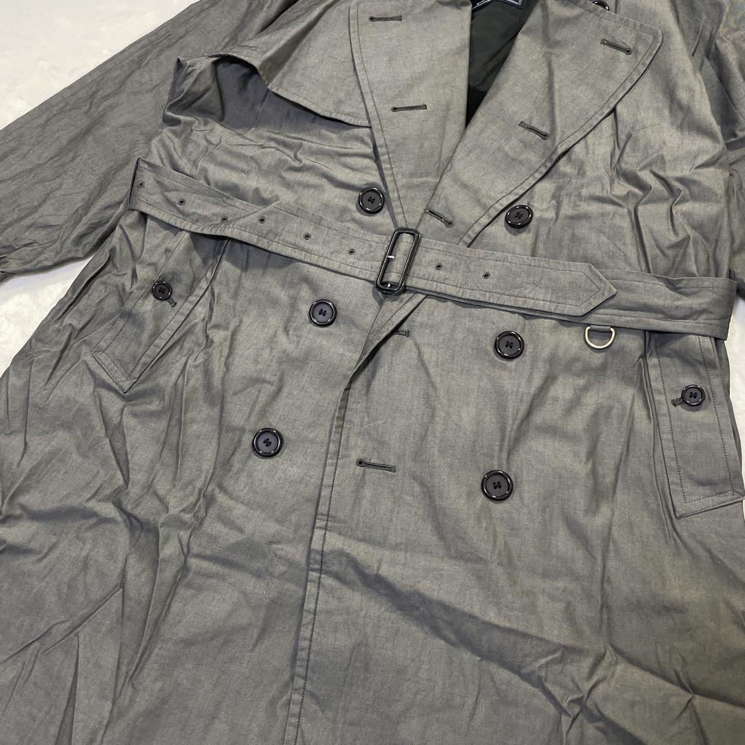 バーバリープローサム英国製トレンチコートヴィンテージグレーライナー付チェック