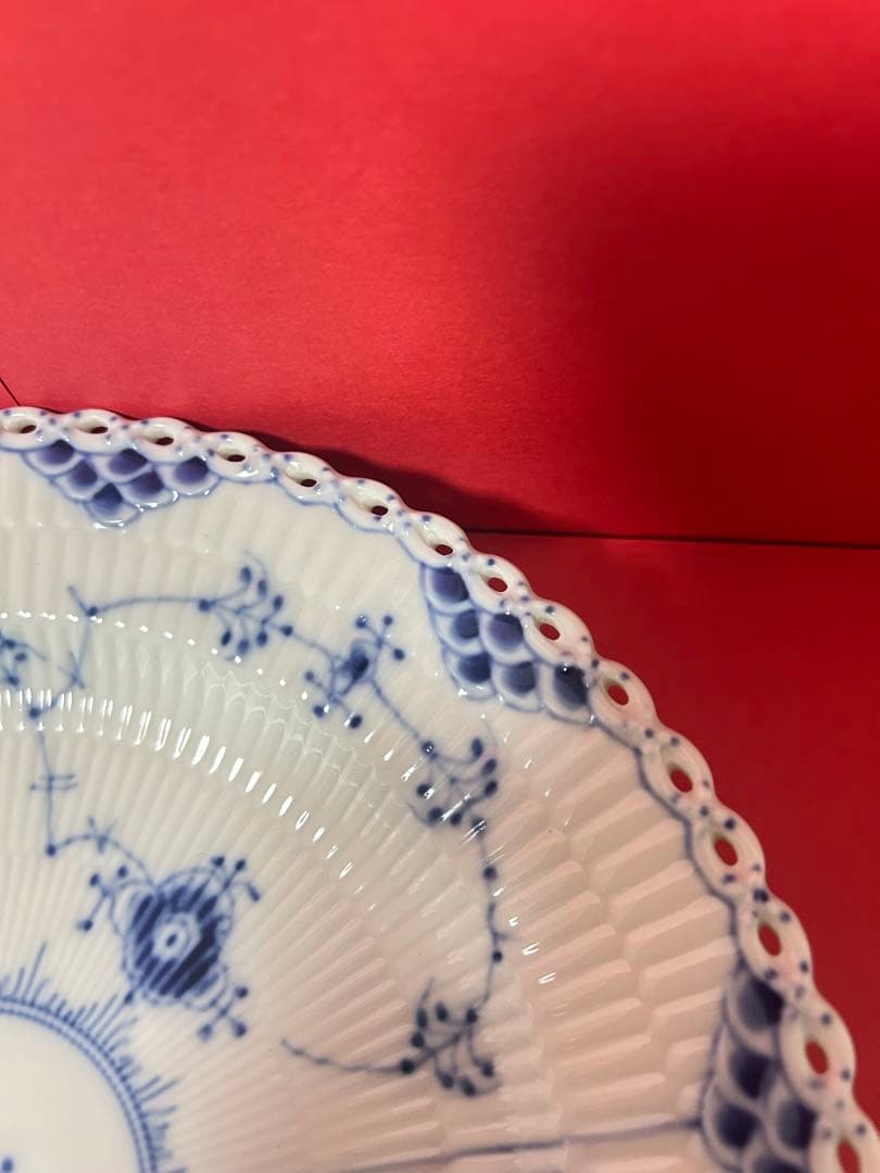 まさこ ロイヤルコペンハーゲン ブルーフルーテッド皿 小皿２枚セット