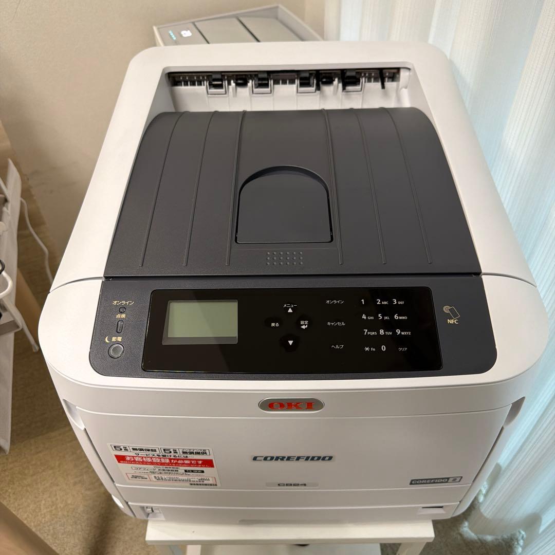 ア*ズ様 oki C824dn COREIDOO wifiモジュール付属 ほぼ新