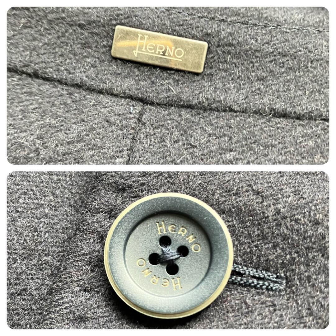 美品◎HERNO カシミヤ100％ チェスターコート PIACENZA 2way