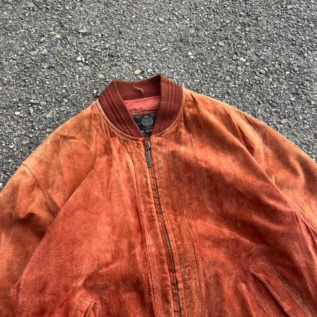 comme ca du mode レザージャケット　短丈　90s フライト　古着