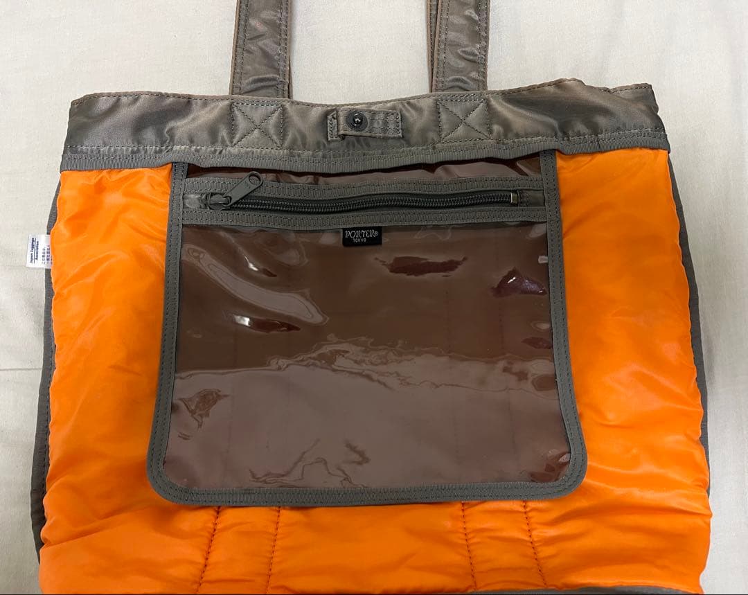 PORTER TANKER ポータータンカー　トートバッグ　シルバーグレー