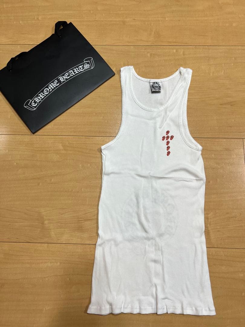 初期Chrome Hearts タンクトップ希少レア　ローリングストーンズコラボ