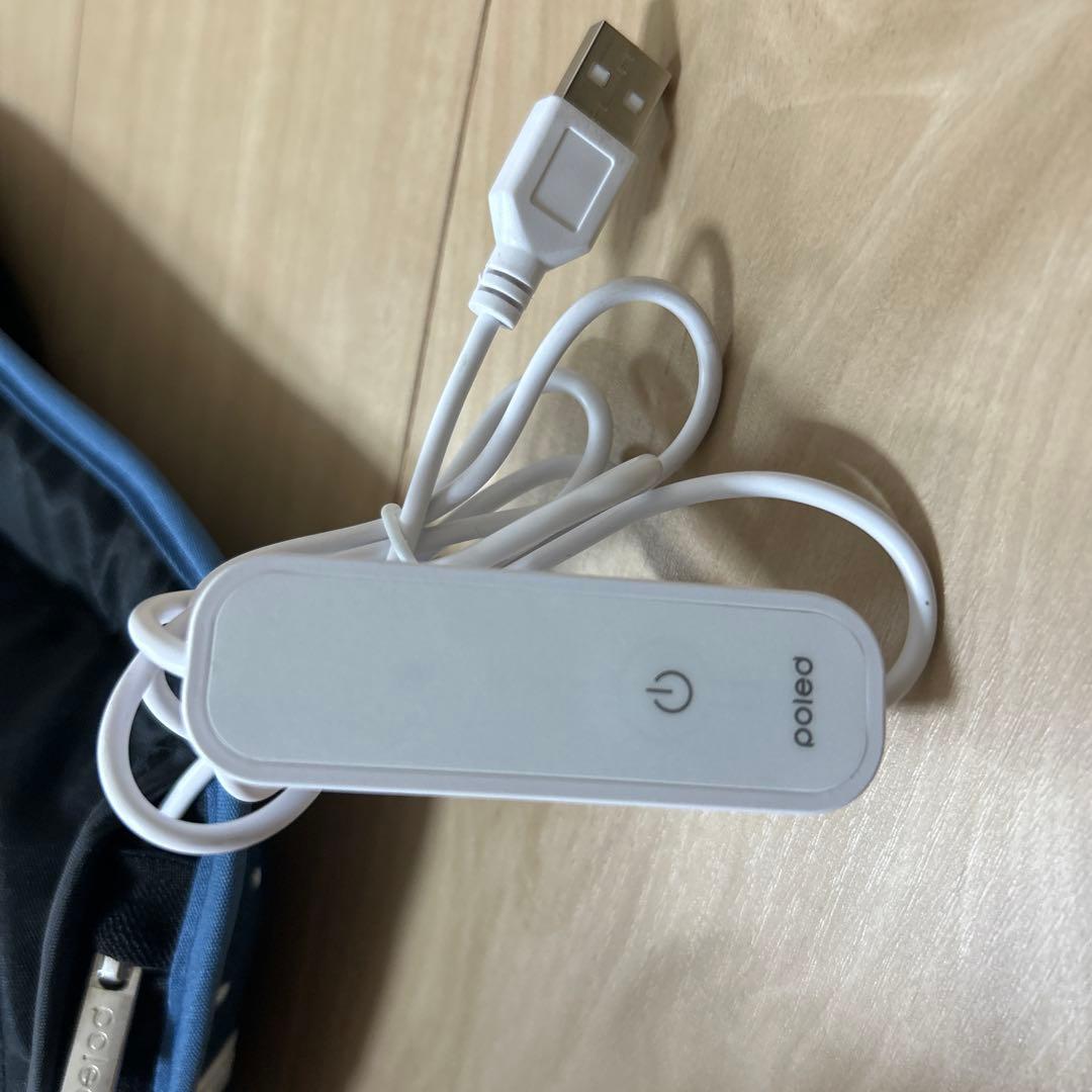 数回使用　エアラブ4 ドーナツ　スノーブルー