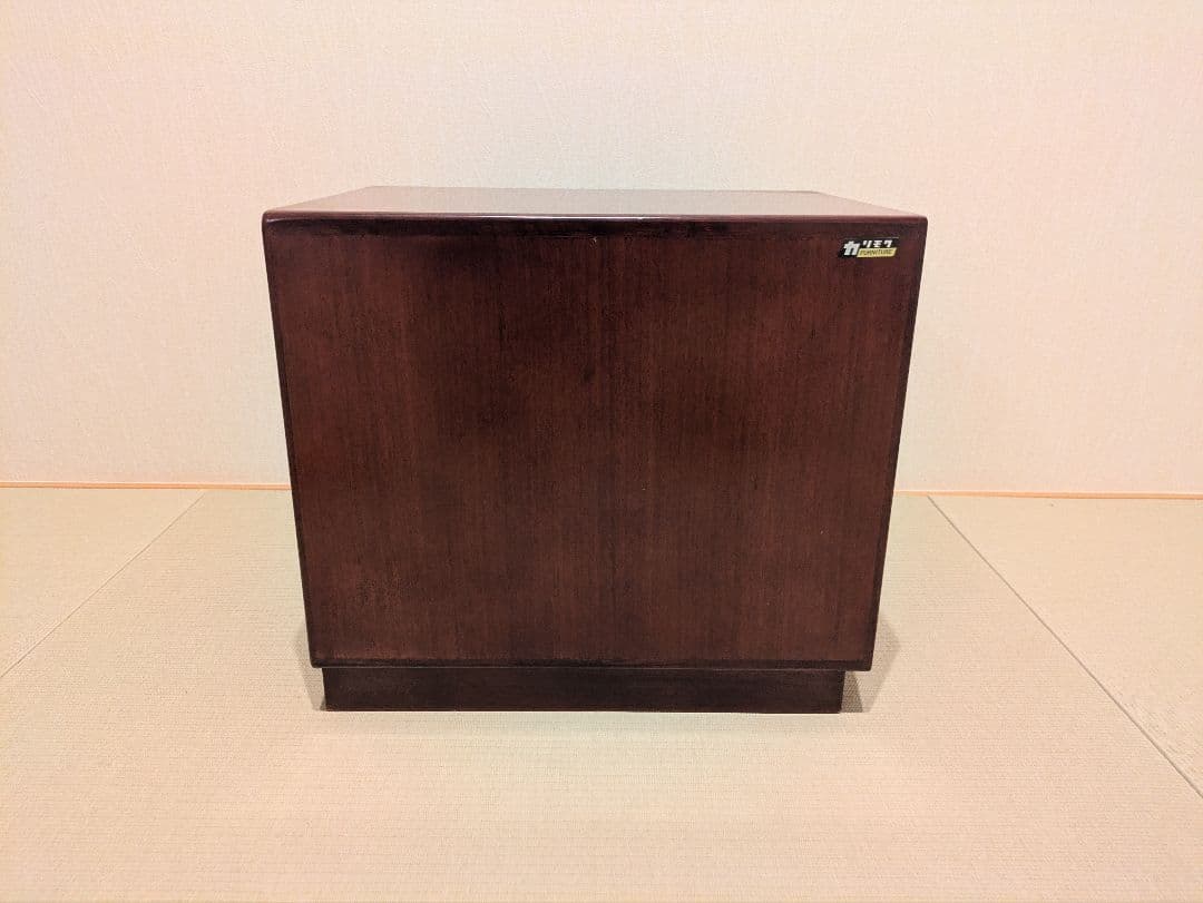 【オールドカリモク】Karimoku 小物収納 3段チェスト 文机 書斎家具