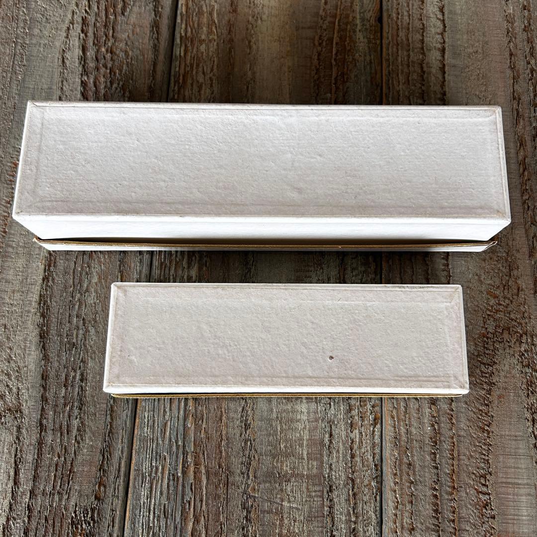 フランス アンティーク 時計師の紙箱 2点セット 店名入り