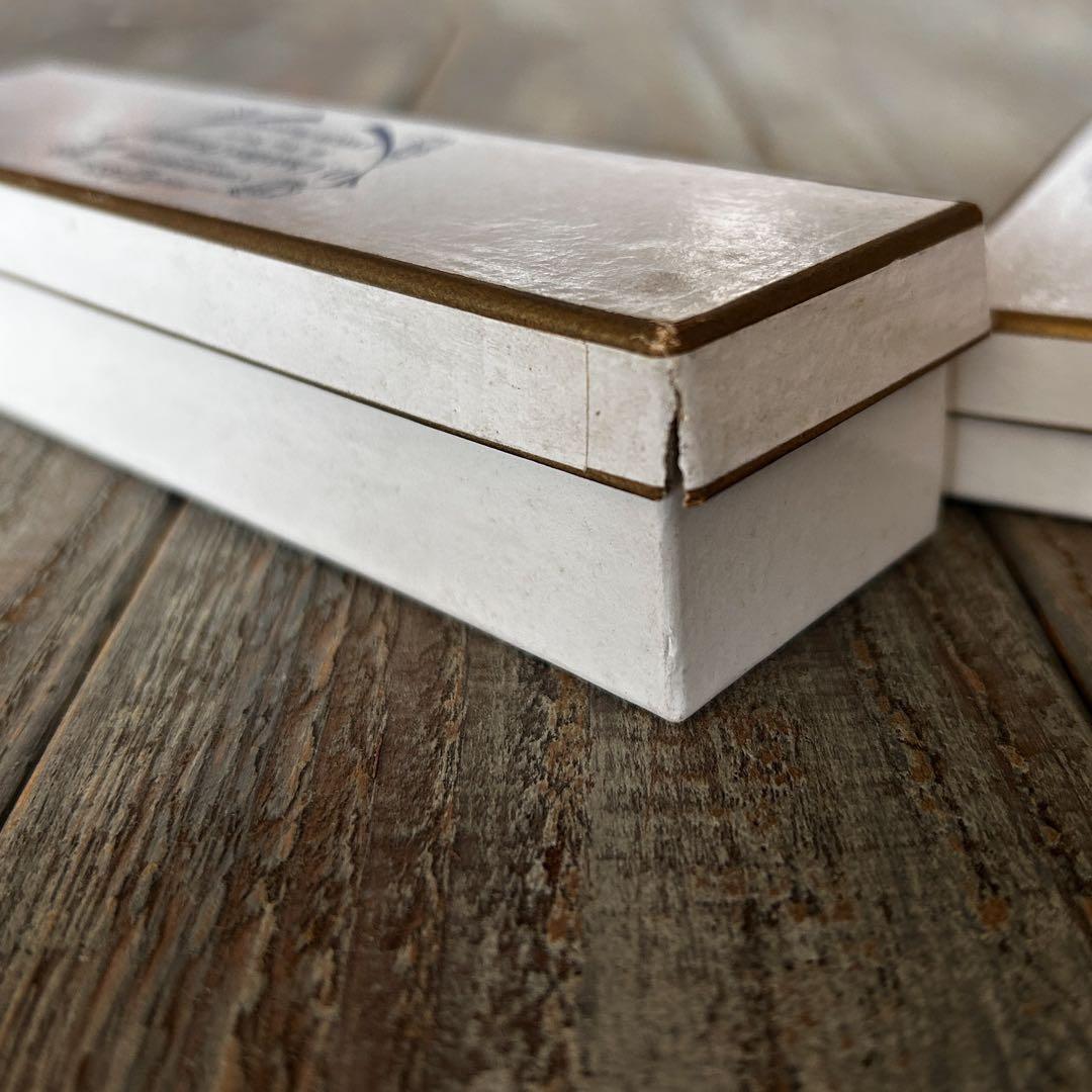 フランス アンティーク 時計師の紙箱 2点セット 店名入り