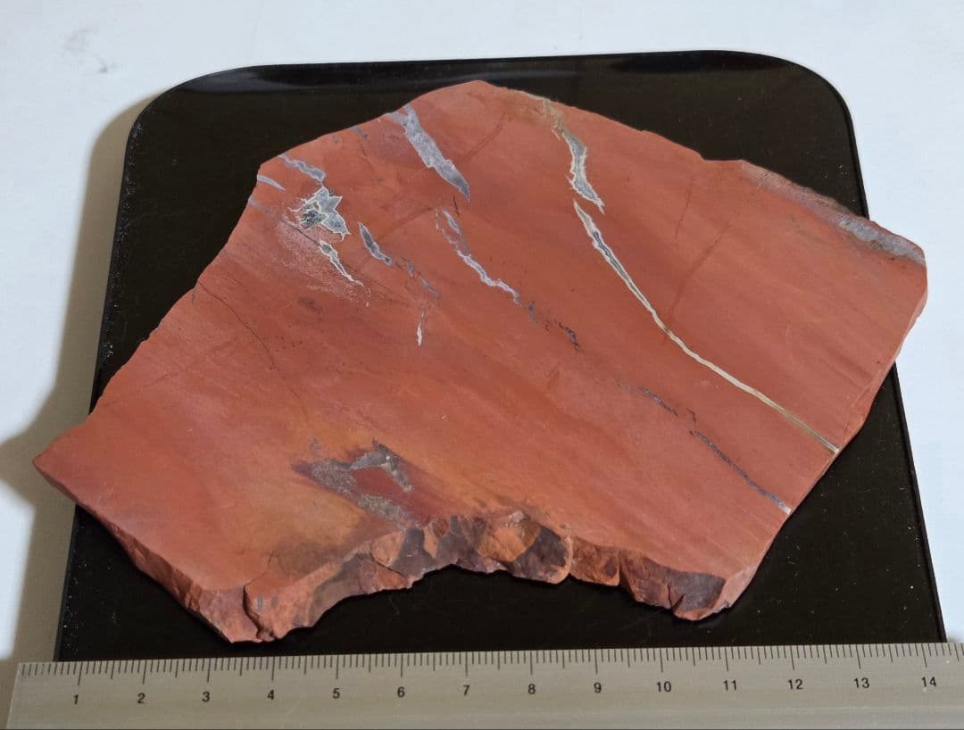 ジャスパー　ルース　磨き石　スライス　原石　４点セット　373g