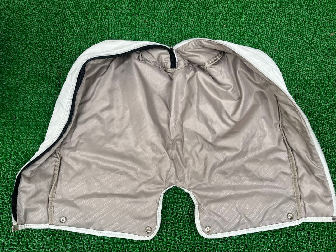 MU SPORTS キャディバッグ　ホワイト