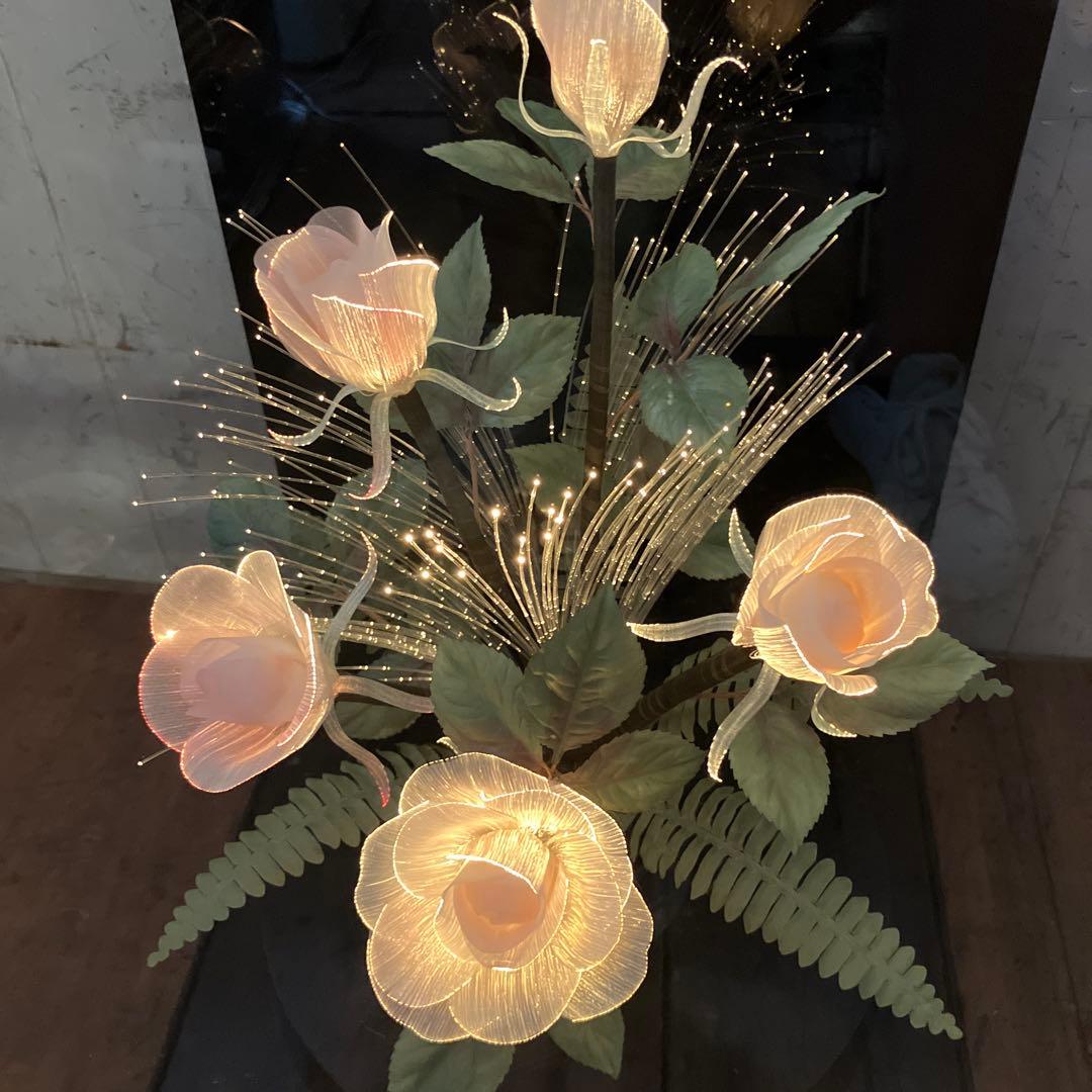 昭和レトロ Twinkle Star イルミネーション 光ファイバー フラワー