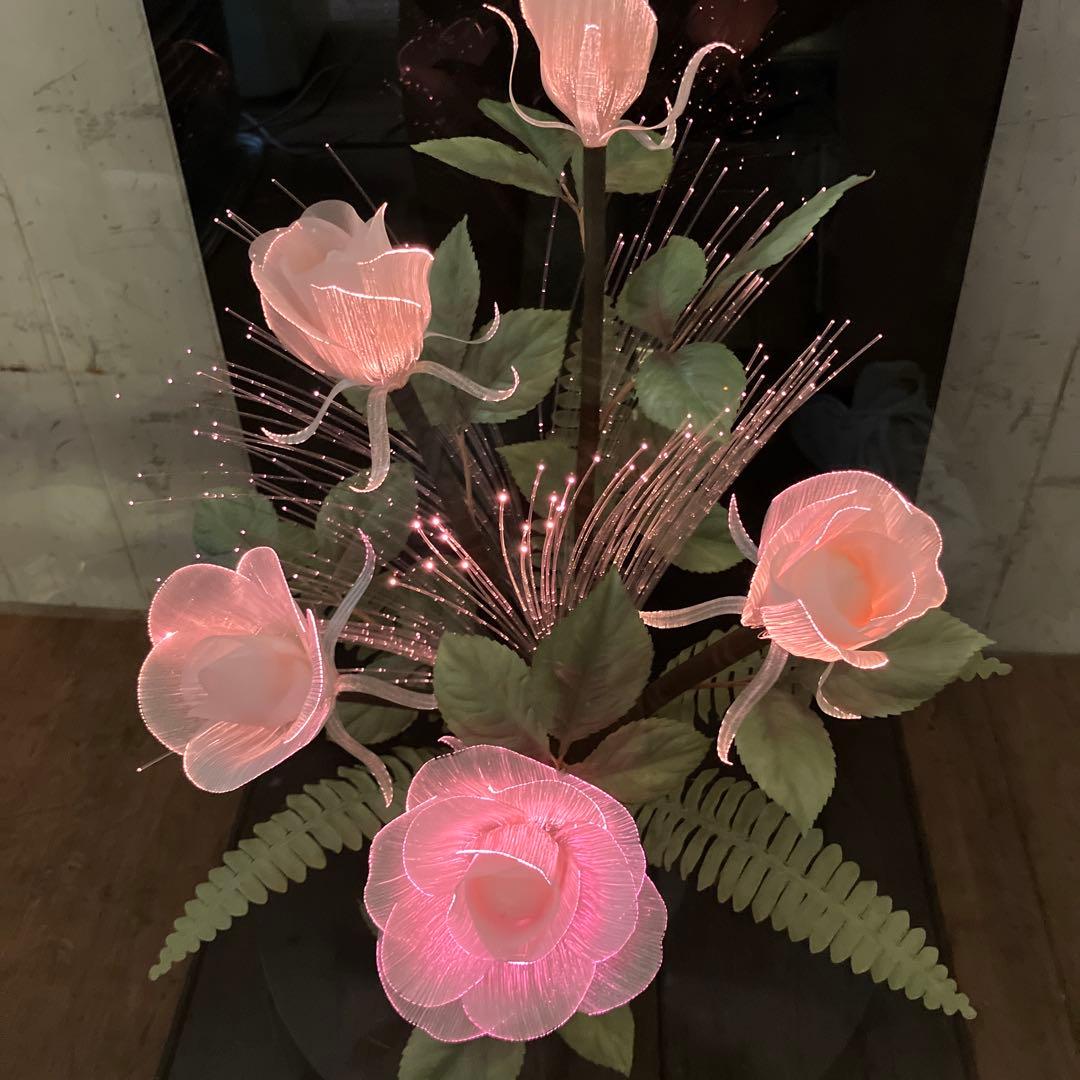 昭和レトロ Twinkle Star イルミネーション 光ファイバー フラワー