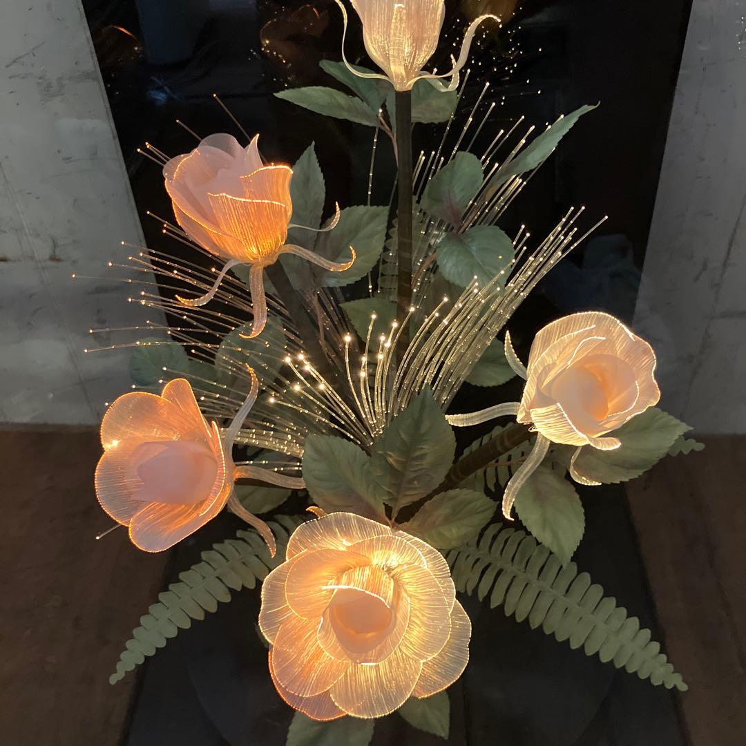 昭和レトロ Twinkle Star イルミネーション 光ファイバー フラワー