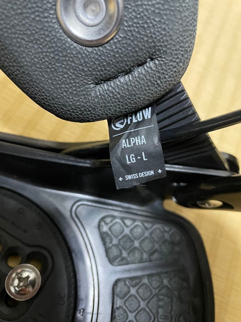 Flow ALPHA スノーボード　ビンディング　リアエントリー