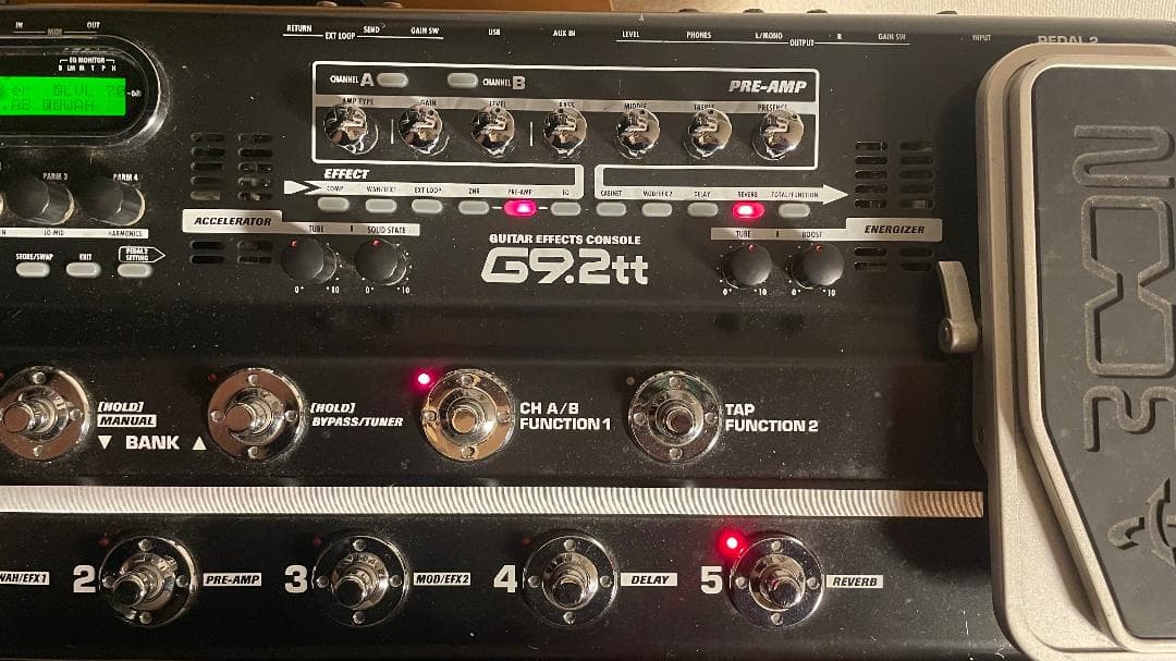 ZOOM G9.2tt ギター用マルチエフェクター