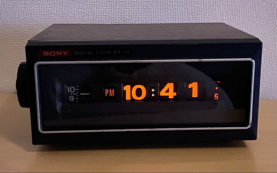 SONY DT-11 ソニー デジタルタイマー　アンティーク　時計