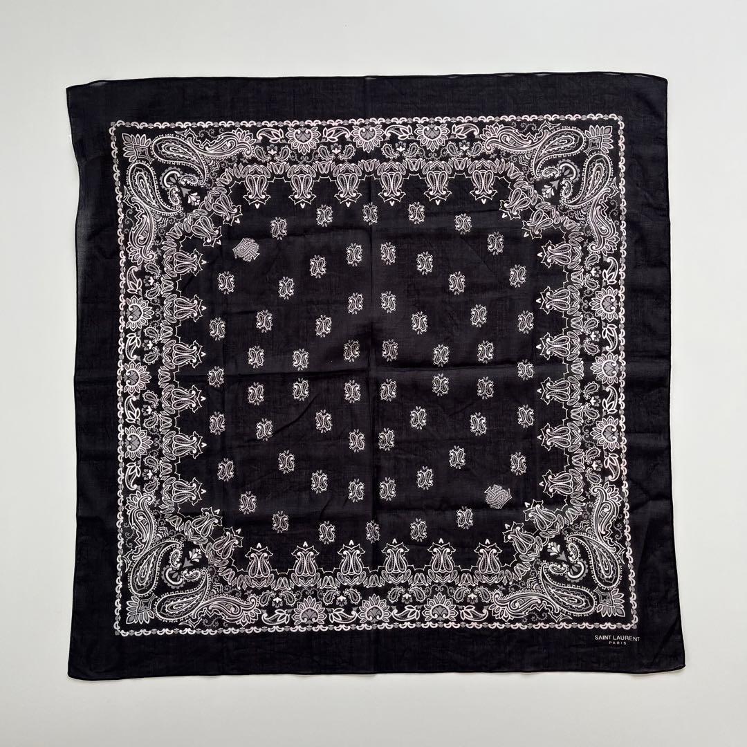 小物 SAINT LAURENT by Hedi Bandanna Scarf