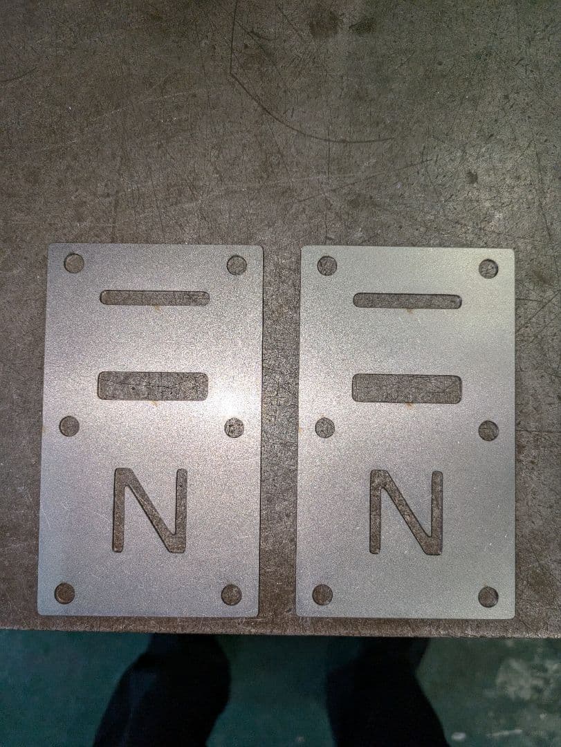 N-VAN　インナーメッシュパネル　1.6ミリ　無塗装 左右セット