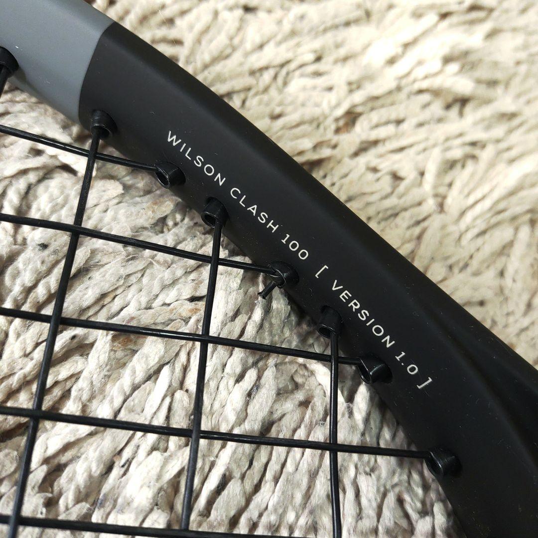 【美品】Wilson clash100 v1.0 クラッシュ　テニスラケット
