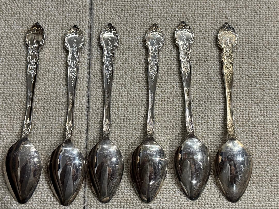 S*認様 スプーン　6本セット カトラリー シルバー SILVER