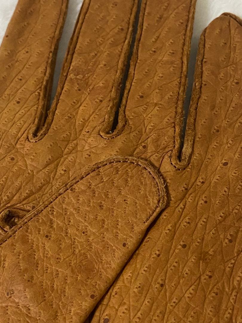 新品未使用　ヴィンテージ　ミラショーン　ペッカリー　手袋　24