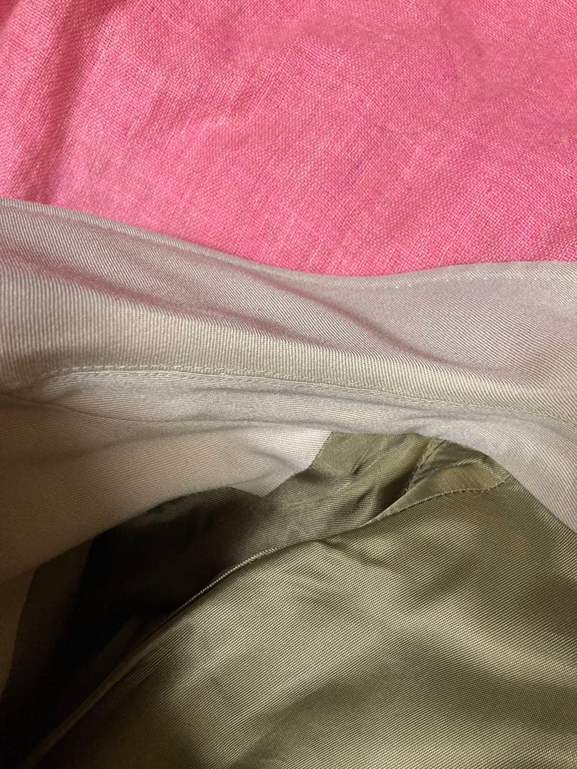 ビンテージアクアスキュウタム　ウールオーバーコート