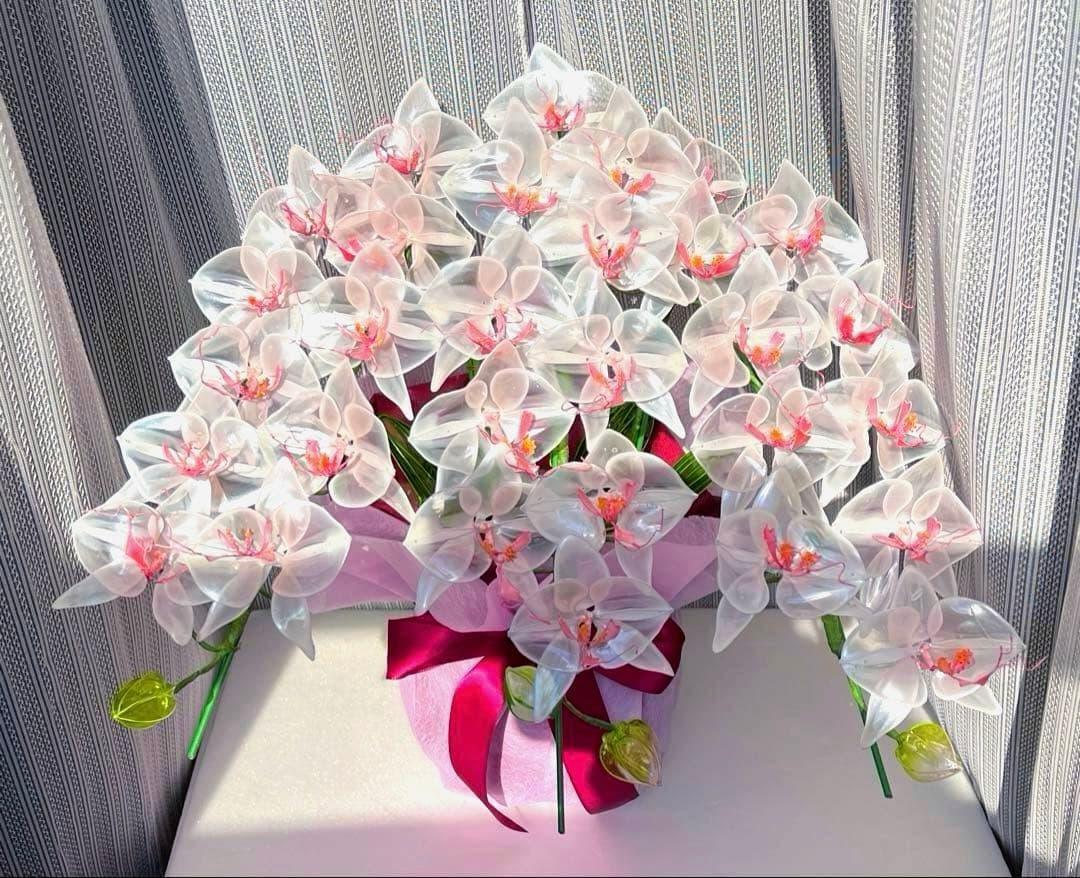 アメリカンフラワー　ディップフラワー NO.191（胡蝶蘭）