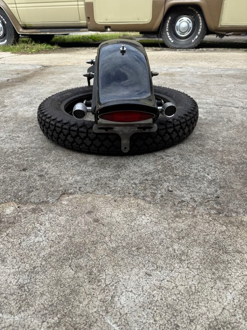 ハーレー EVOソフテイル リアフェンダー