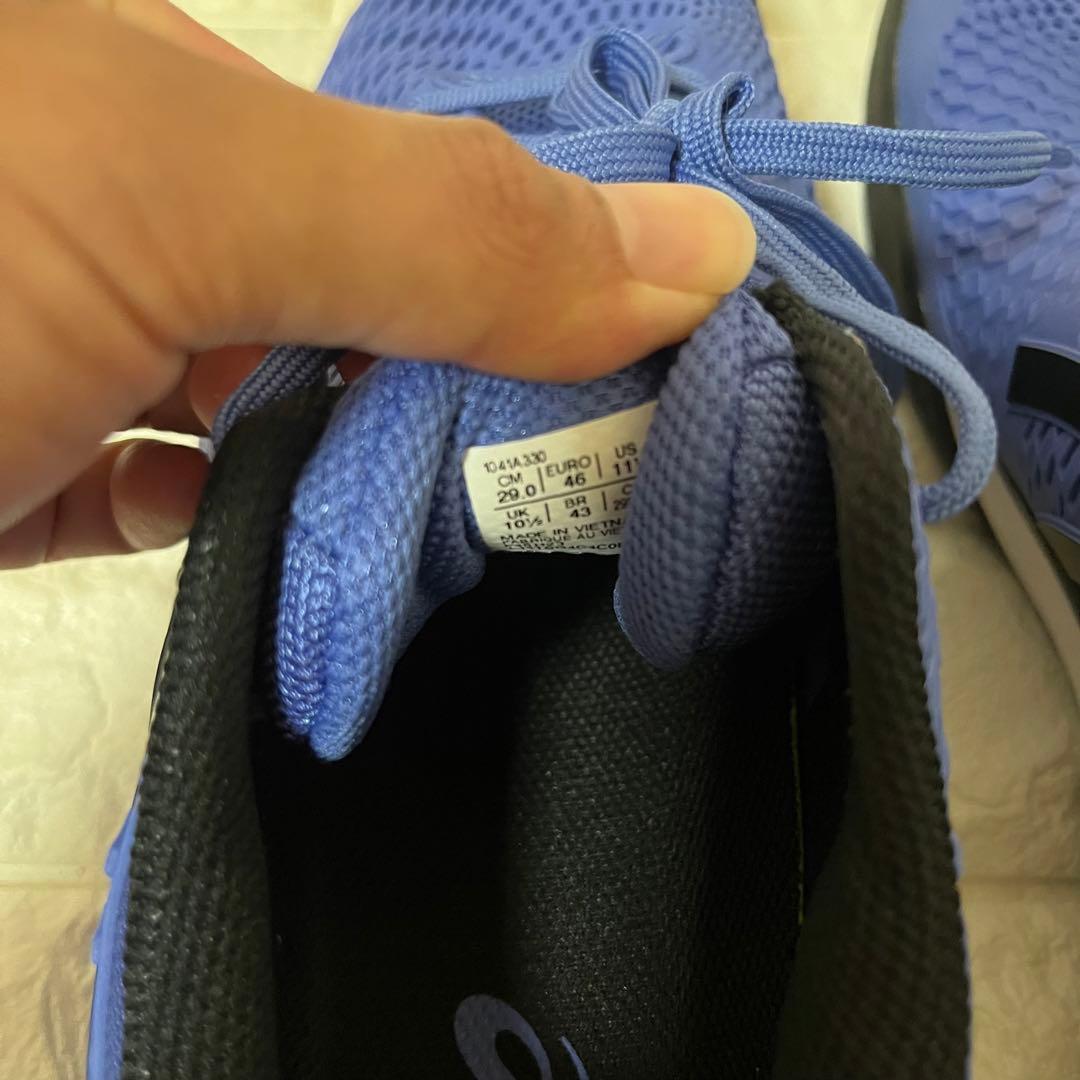 ほぼ新品　ASICS GEL-RESOLUTION 9 AC テニス 29cm