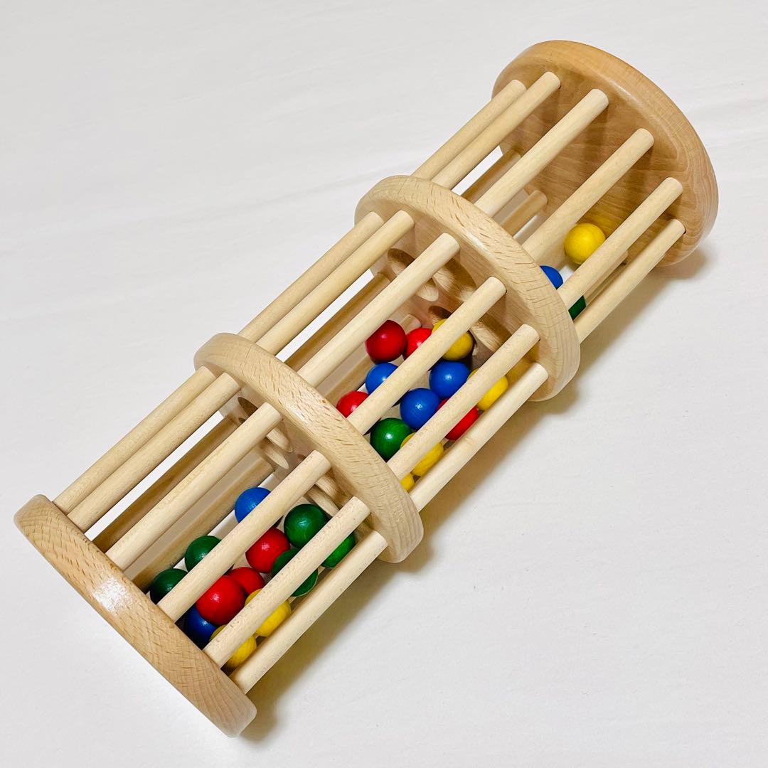 [美品] nic ニック ドラム玉落とし 知育玩具 木のおもちゃ ドイツ