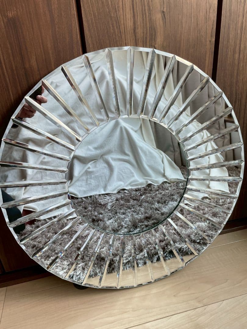 【美品】ZARA  ザラホーム ウォールミラー 壁掛け鏡 円型