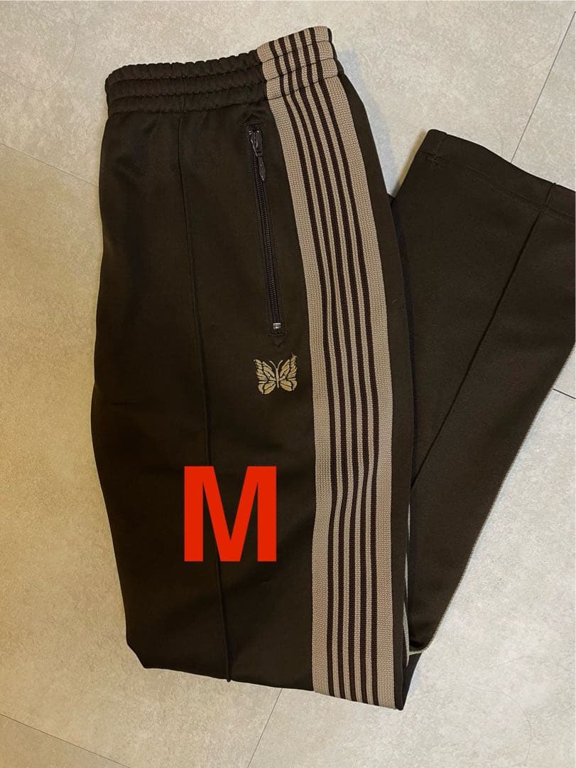 ゆ*ん様 <希少>Needles トラックパンツ ナロー　ブラウン　ベージュ　サ