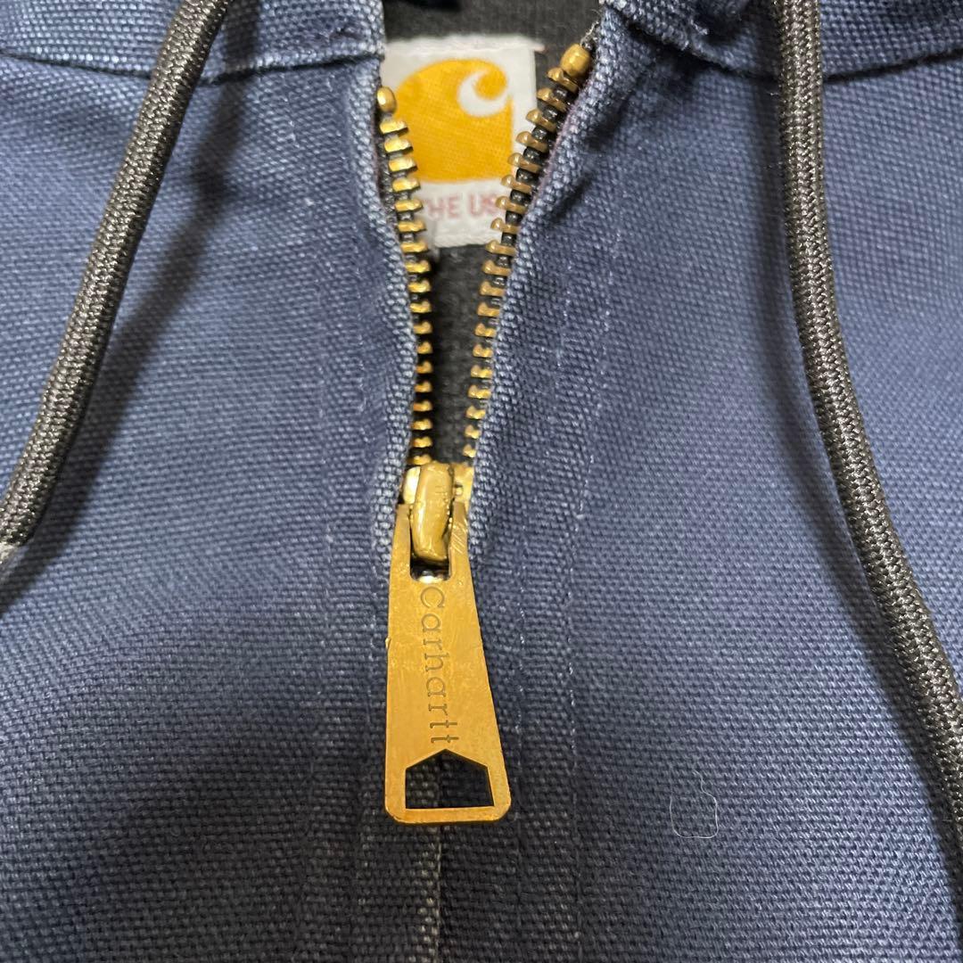 ボロ 雰囲気良 フェード USA製 カーハート アクティブジャケット