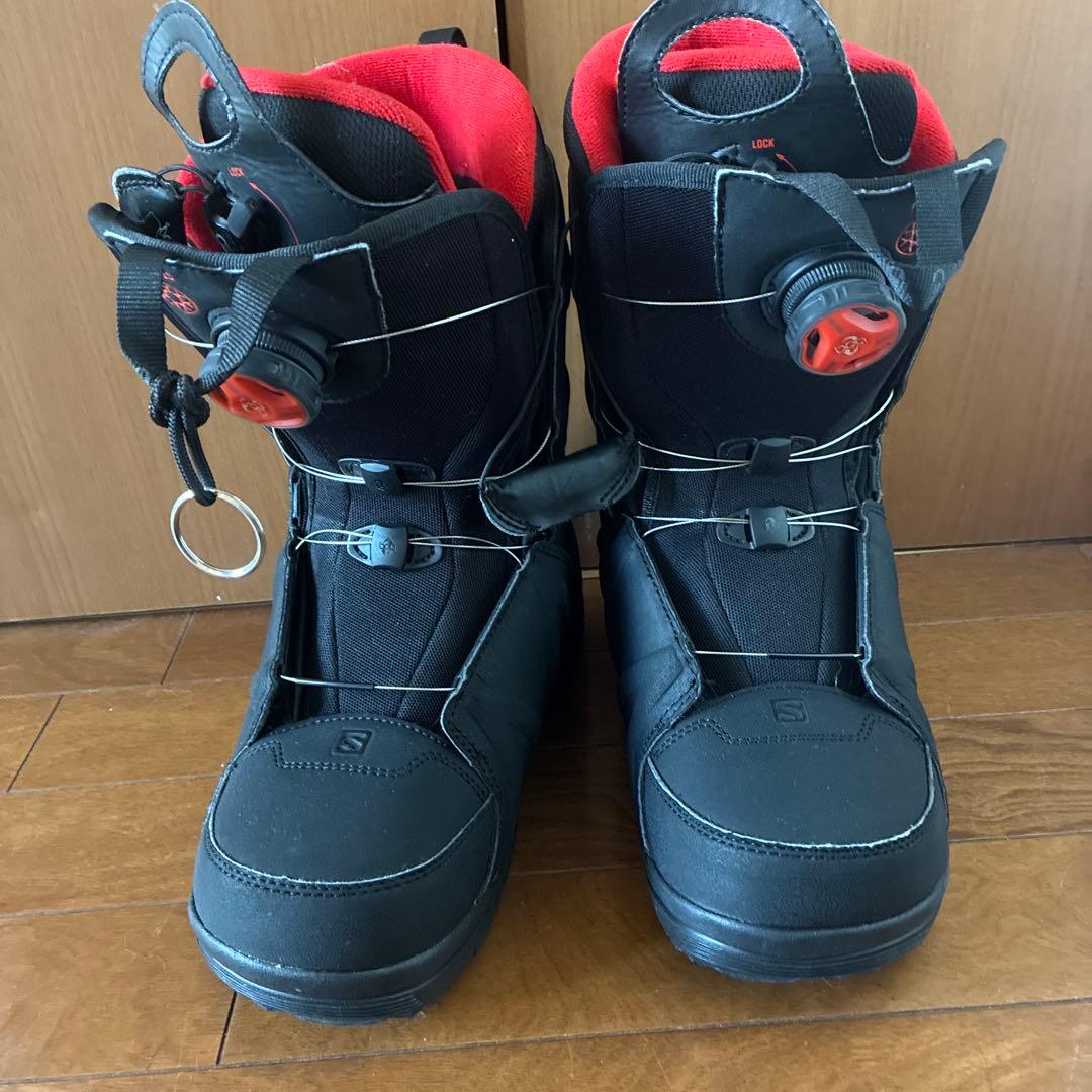 値下げ‼︎ SALOMON スノーボードブーツ ブラック/レッド