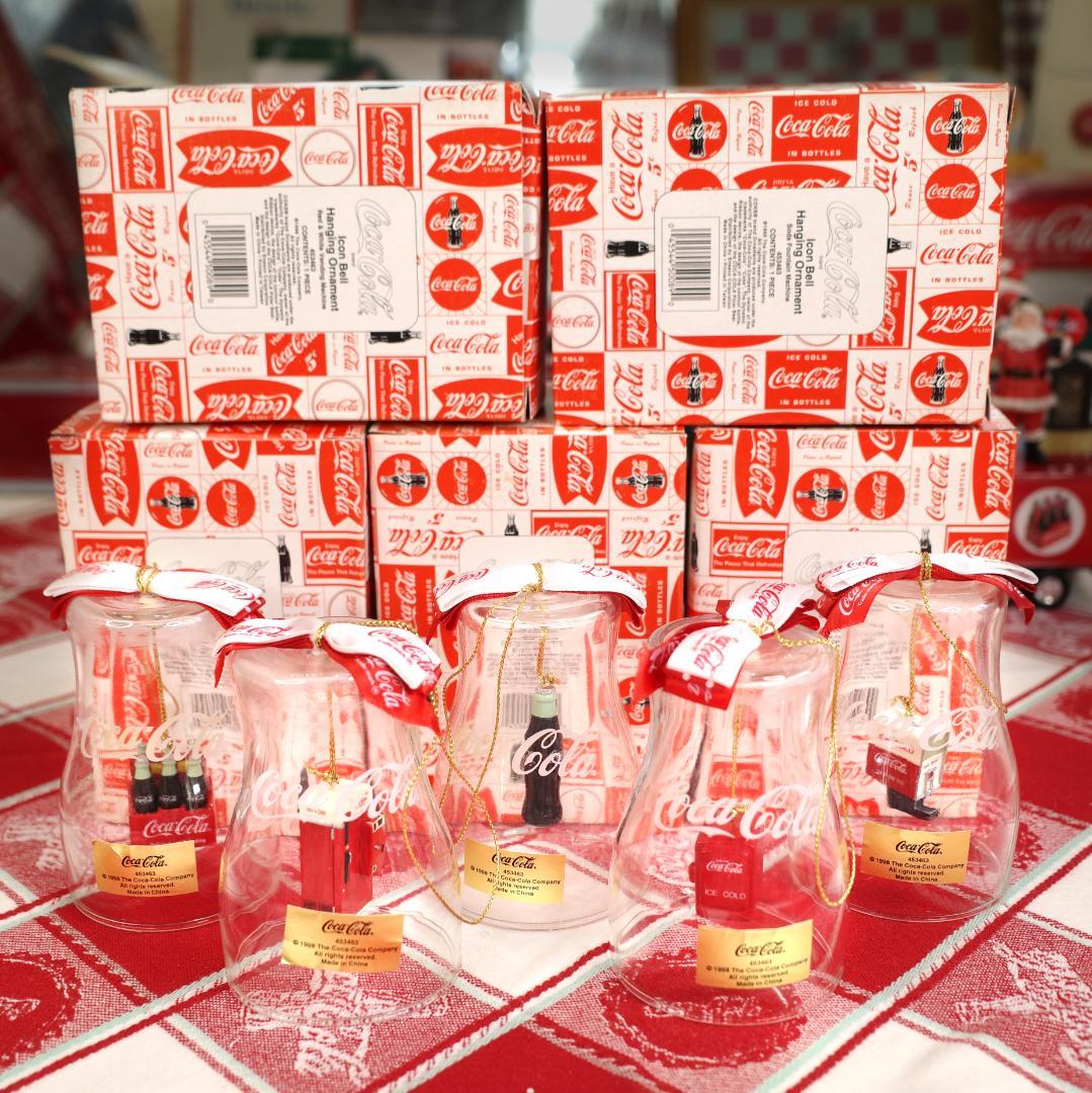 【未使用】コカコーラ オーナメント５つセット