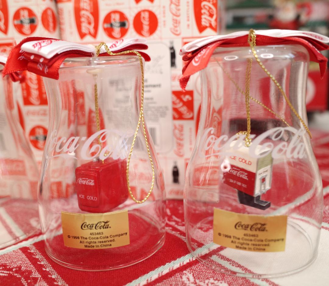 【未使用】コカコーラ オーナメント５つセット