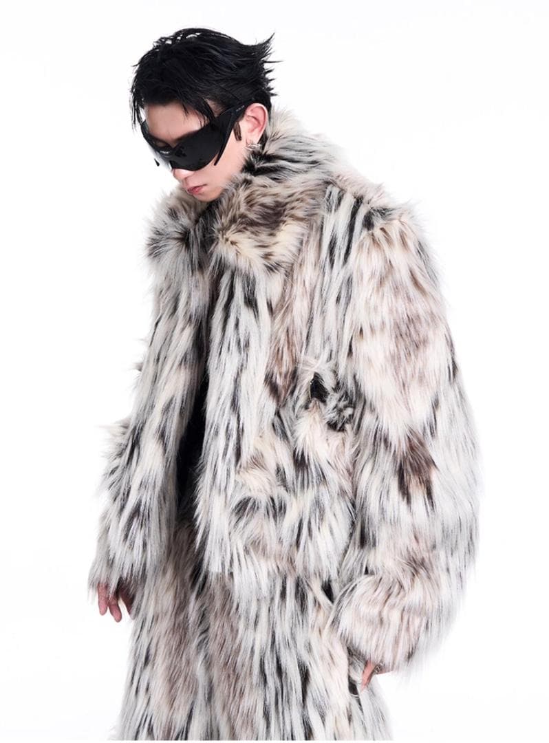 STARTEXCEEDEND フェイクファー アウターyvngpatra着用 S