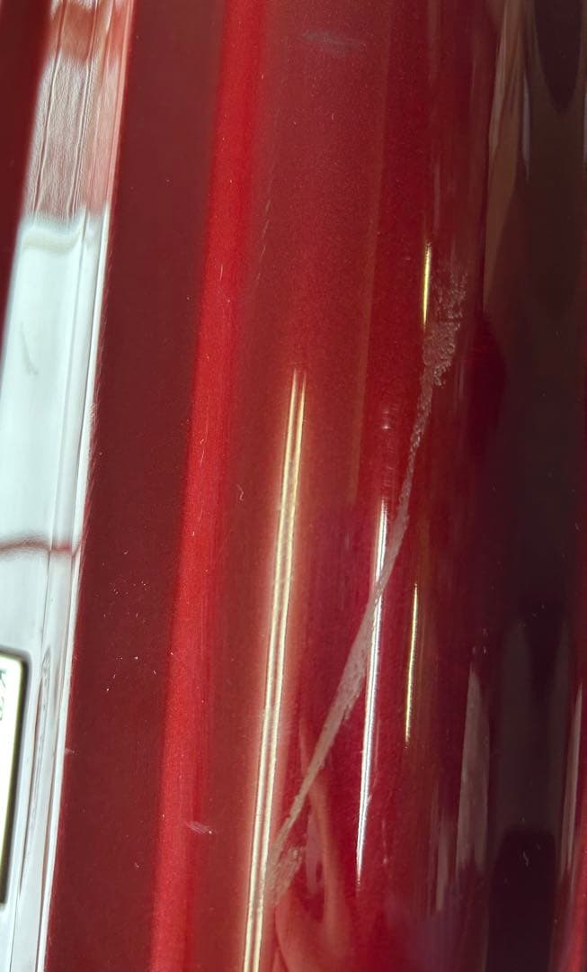 スーツケース TSAロック Lサイズ 4輪Wキャスター ワインレッド