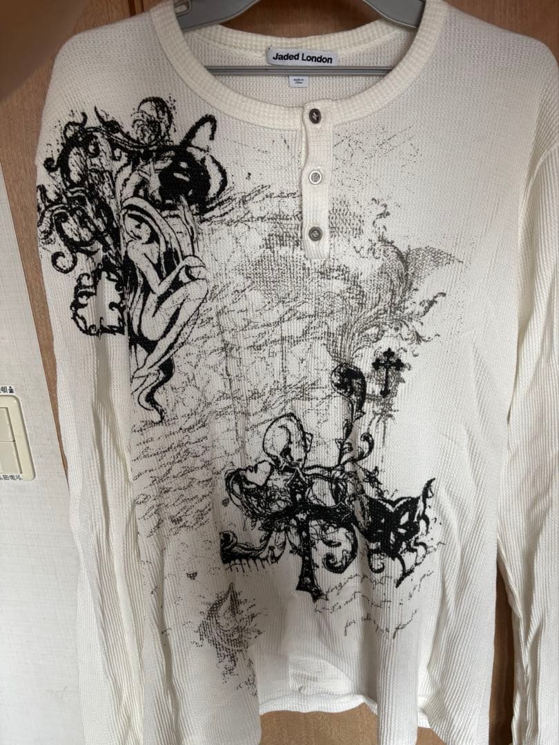 Jaded London ワッフルヘンリー ホワイト