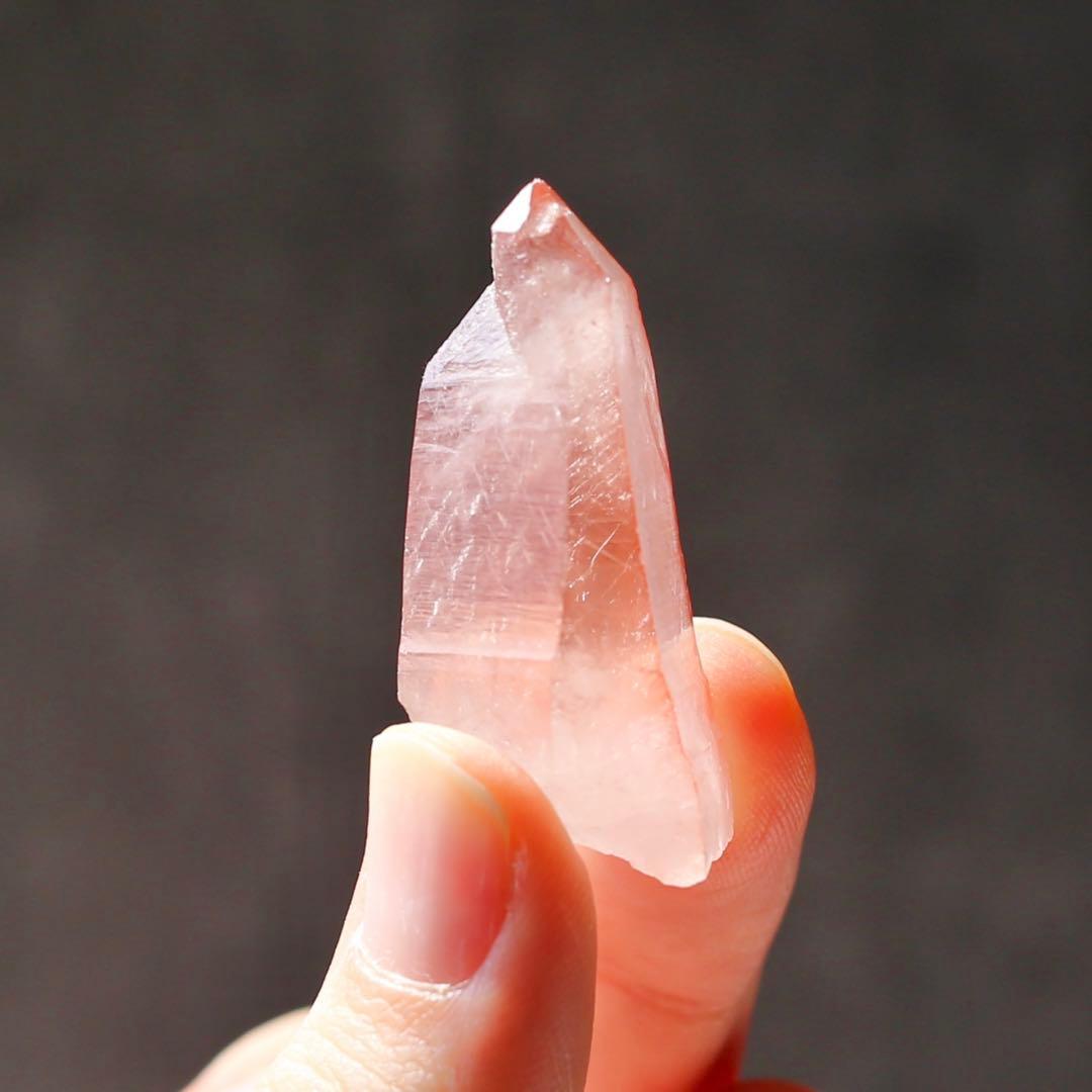 ディープピンクレムリアンシード ディアマンティーナ産 天然石 水晶 鉱物 一点物